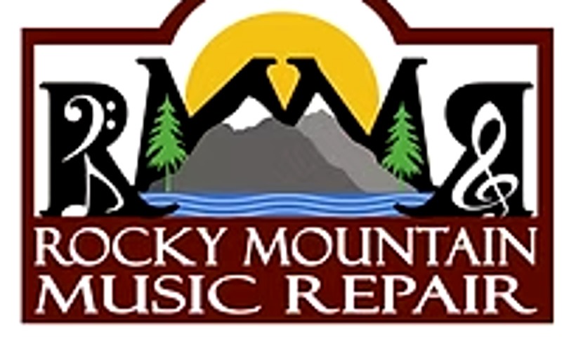 Rocky Mountain Music Repair logo from the shop website